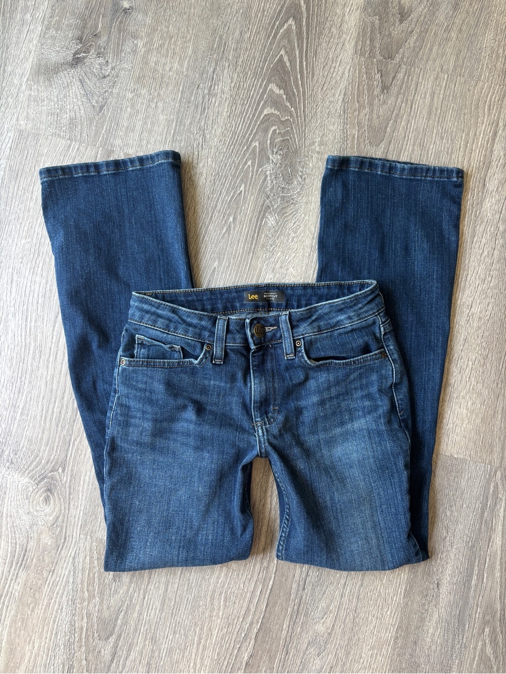 Lee Mid Rise Bootcut Jeans